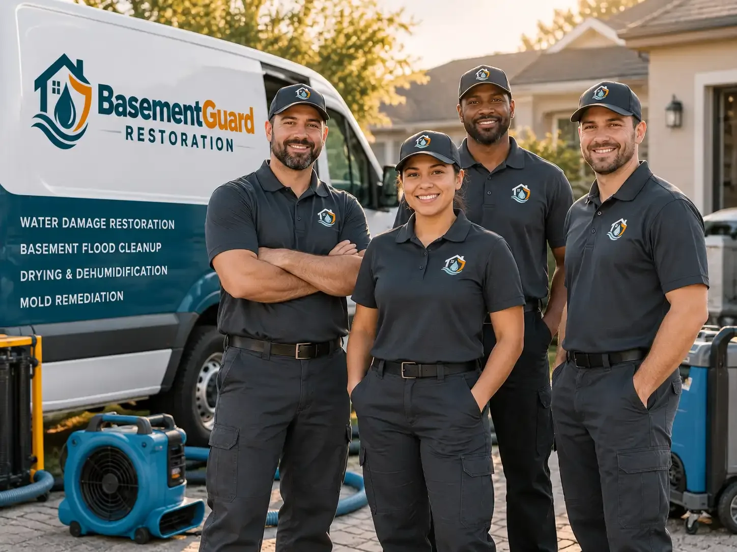 Basement Water Damage Restoration company in Cohoctah, MI